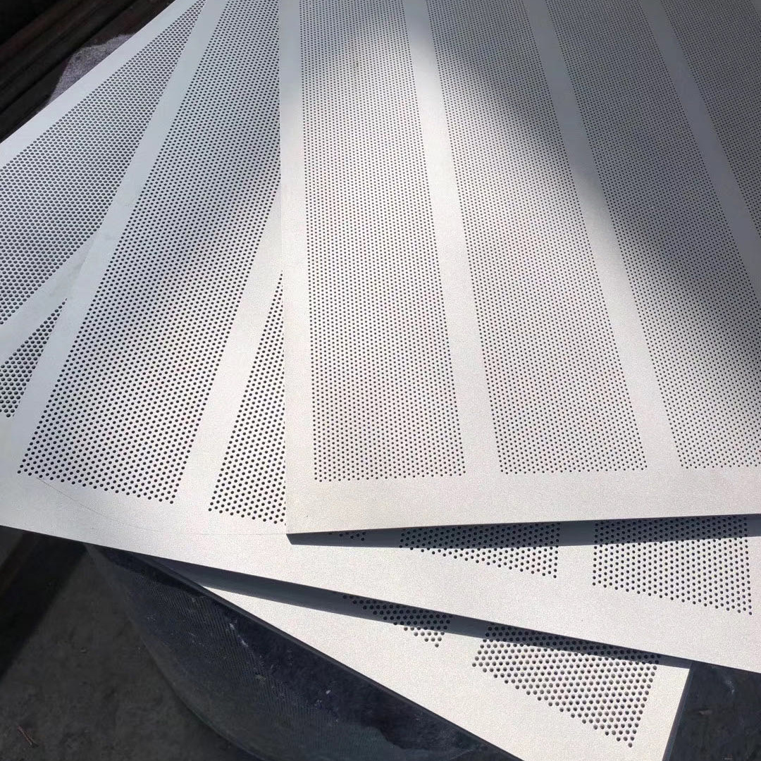 Perforated metal sheet