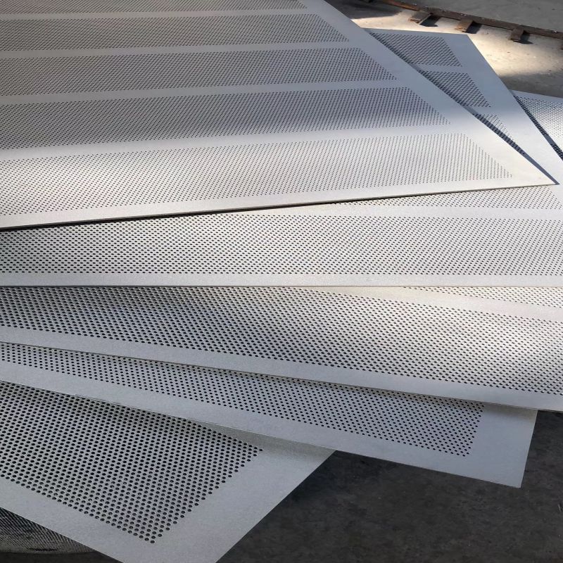 Perforated metal sheet