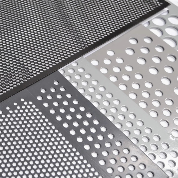 Perforated metal sheet