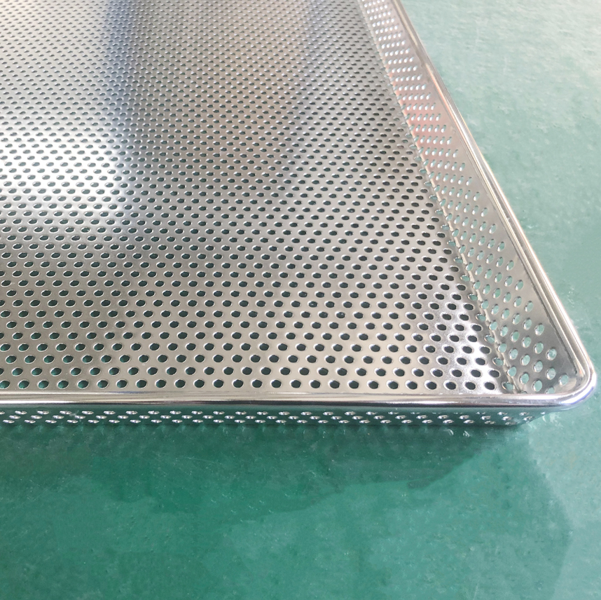 Perforated metal sheet