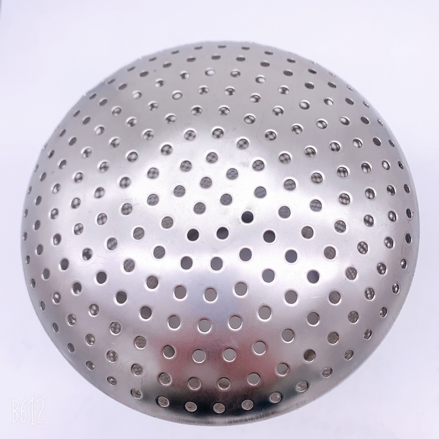 Perforated metal cylinder