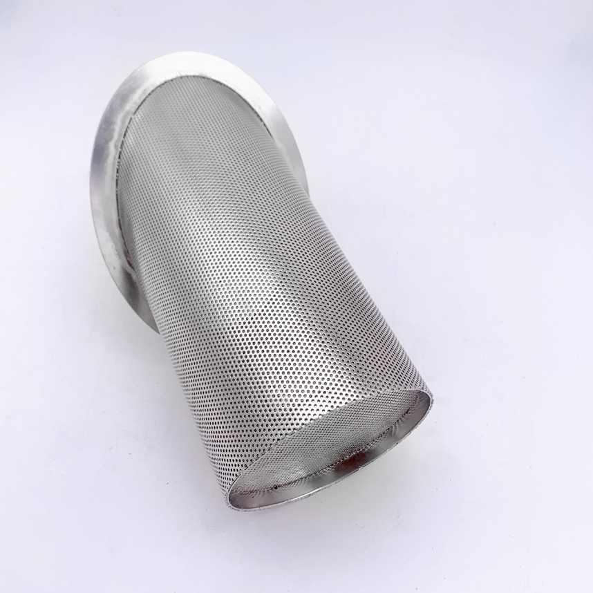 Perforated metal cylinder