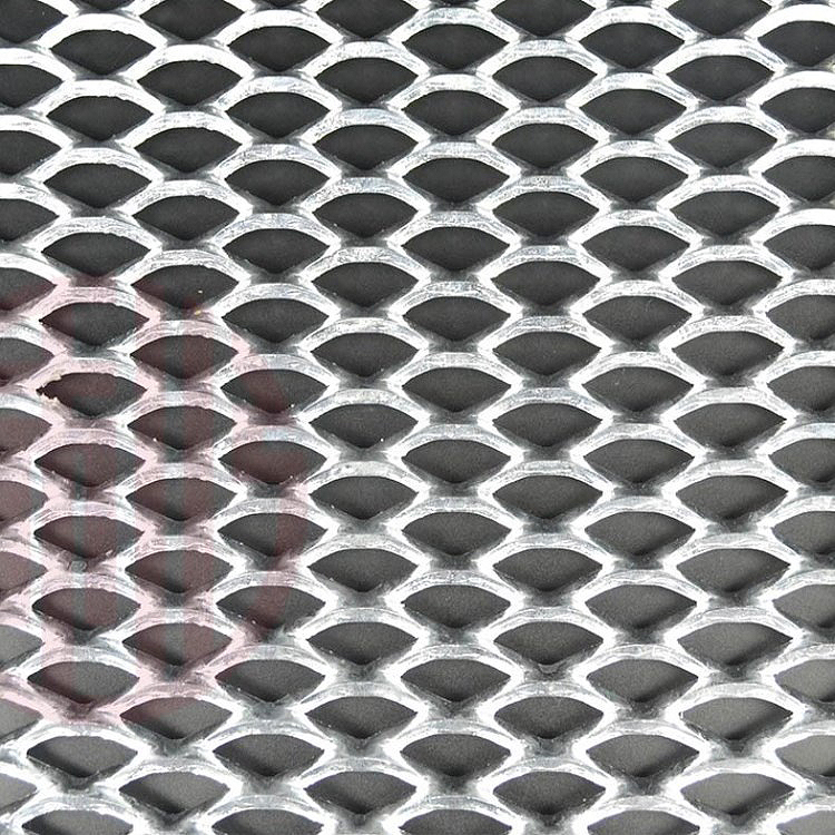 Galvanized steel expanded mesh