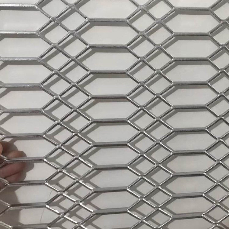 Galvanized steel expanded mesh