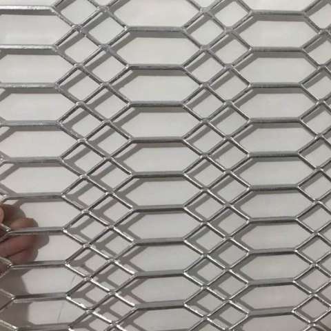 Galvanized steel expanded mesh