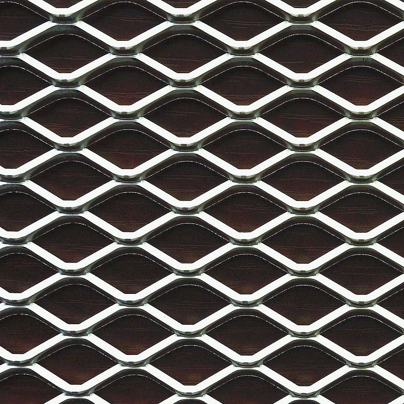 Galvanized steel expanded mesh