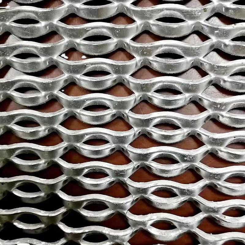 Galvanized steel expanded mesh