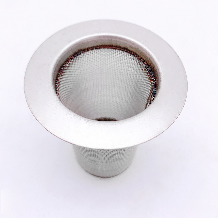 Woven wire mesh cylinder